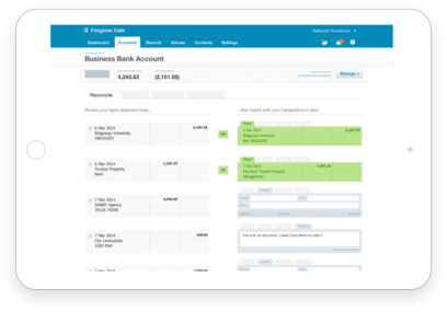 Xero Software - iPad